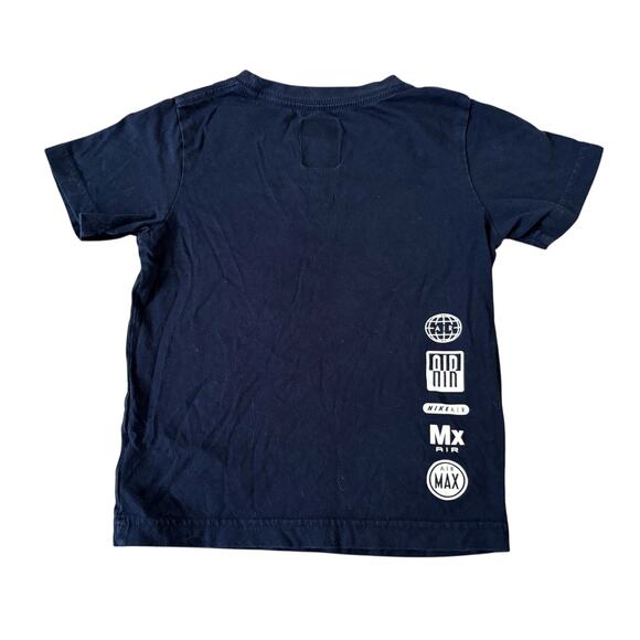 Nike Air Navy Blue Short Sleeve T-Shirt Boys Size M(6) - Picture 7 of 7